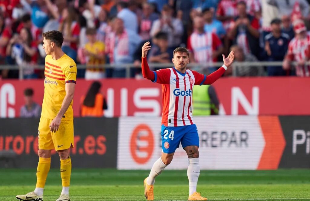 Saturday's clash against Catalan rivals Girona, a match that saw them succumb to a 4-2 defeat in Spain's top-tier football league.